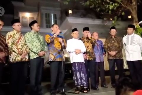 Pimpinan MPR kunjungi kediaman Ma'ruf Amin
