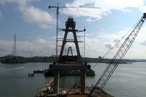 Tinjau jembatan Pulau Balang guna kesiapan ibu kota baru