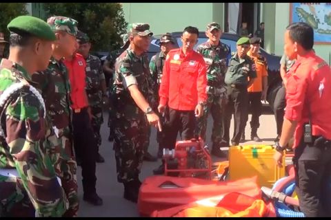Korem 143 Haluoleo siaga bencana dengan latihan gabungan