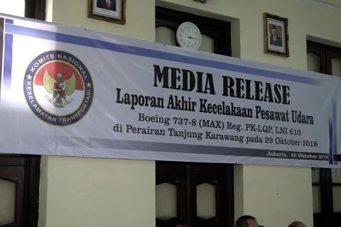 Rekomendasi KNKT pasca-tragedi jatuhnya Lion Air JT 610