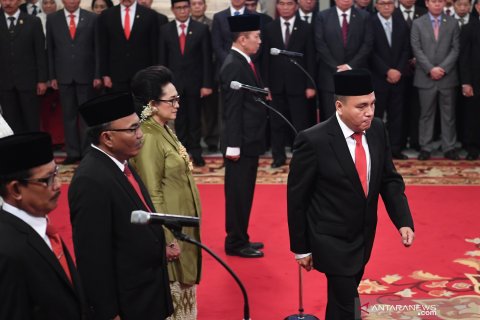Presiden lantik sembilan komisioner Komisi Kejaksaan