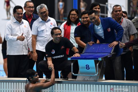 Menpora tinjau pelatnas renang SEA Games