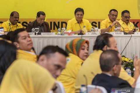 Rapat pleno Partai Golkar