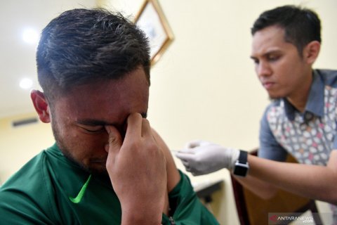 Vaksinasi Polio untuk pemain Timnas U23