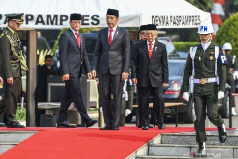 Presiden Jokowi ziarah Hari Pahlawan