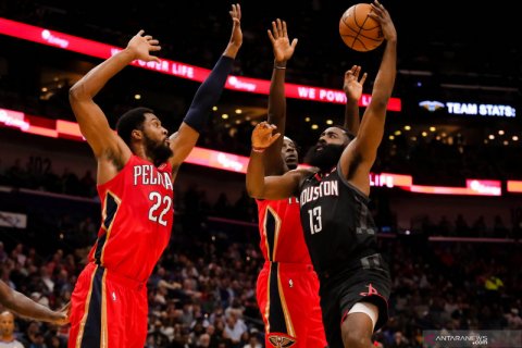 NBA : Houston Rockets melawan New Orleans Pelicans
