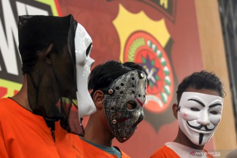 Komplotan pelaku begal di bawah umur