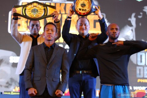 Jelang laga tinju Daud Yordan vs Michael Mokoena