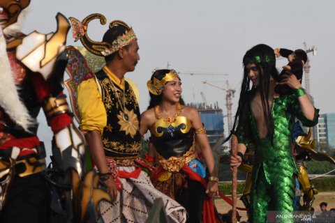 Meriahnya Jakarta cosplay parade 2019