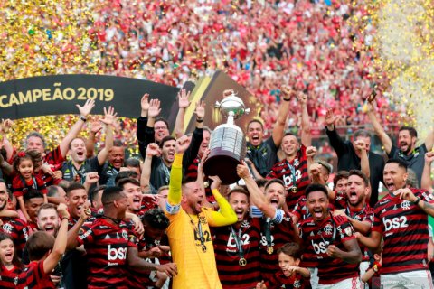 Menang dramatis, Flamengo juara Copa Libertadores 2019