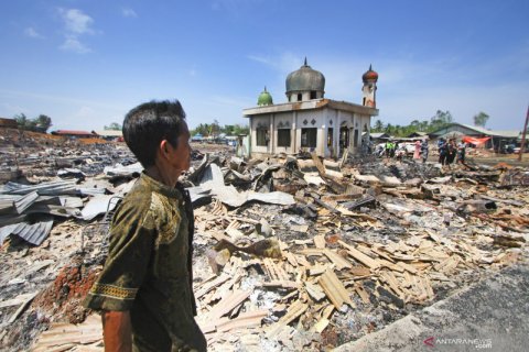 Desa Sungai Bali pascakebakaran