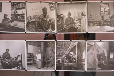 Pameran foto memperingati hari HAM