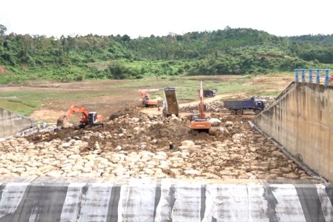 Empat embung seluas 62,5 hektar siap aliri sawah