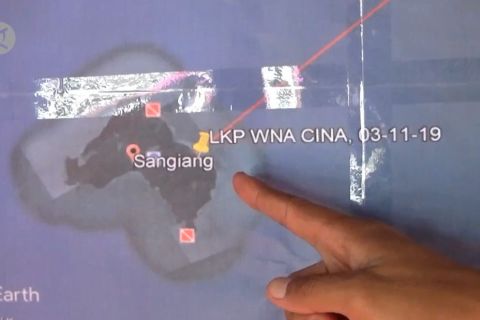 3 wisatawan asal Tiongkok hilang di perairan Pulau Sangiang