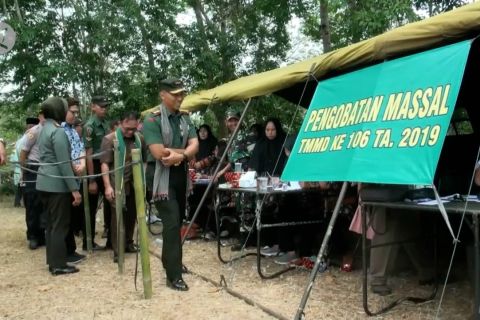 TMMD di Lebak bangun jalan 9 km dari target 7 km