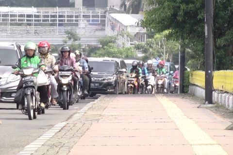 Menhub minta Aplikator Ojek Online perketat penggunaan atribut