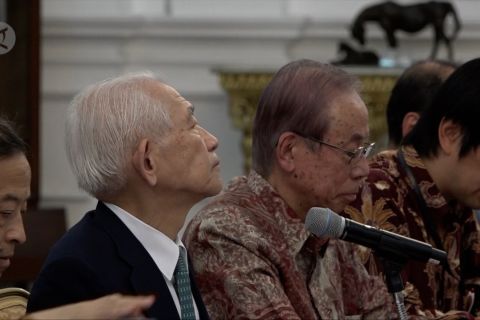 Presiden Jokowi terima delegasi Japinda di Istana