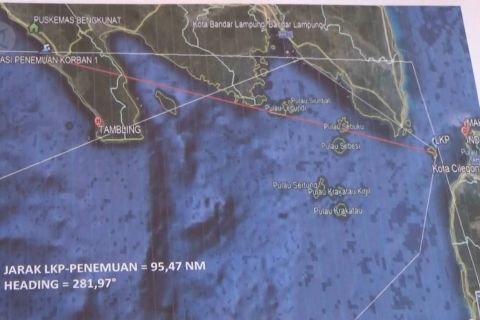 Nelayan Lampung temukan jasad penyelam diduga WNA