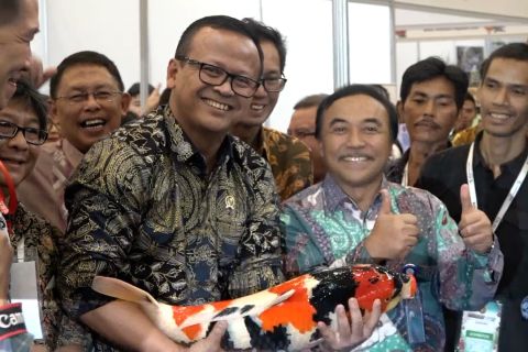 Menteri Edhy Prabowo jamin pembudidayaan ikan hias