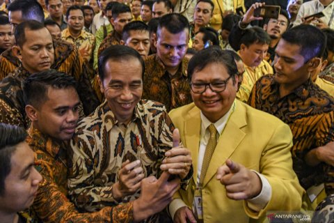 Pembukaan Munas partai Golkar