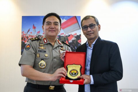 Nota Kesepahaman Perum LKBN ANTARA dengan Polri