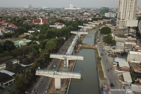 Proyek pembangunan tol Becakayu seksi II A