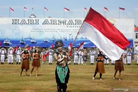 Peringatan Hari Armada di Papua