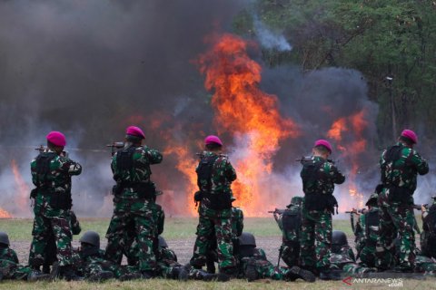 Rekor MURI menembak oleh petembak terbanyak