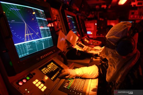 Simulasi peperangan di atas air