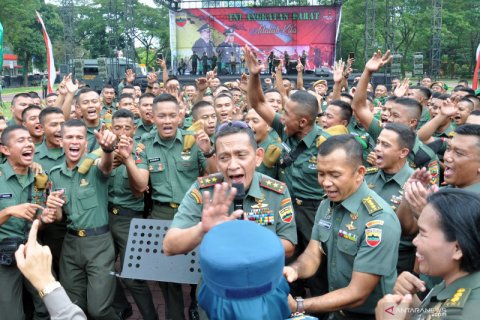 Kodam I Bukit Barisan sambut Hari Juang Kartika