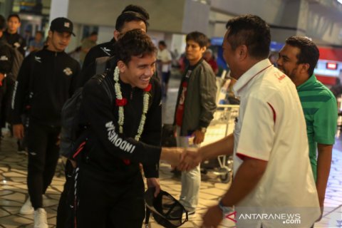 Kedatangan Timnas Sepakbola SEA Games 2019