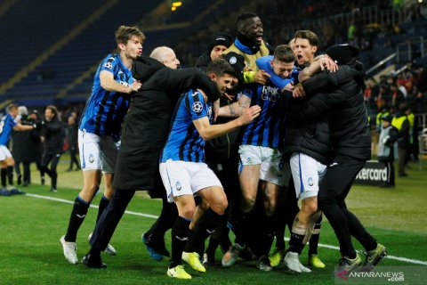 Liga Champions: Atalanta lolos ke babak 16 besar