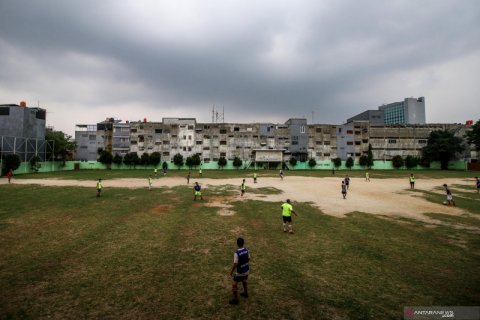 Voetbalbond Indonesia Jacatra, stadion bersejarah yang tak terawat