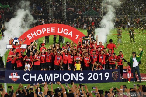 Bali United juara Liga 1 2019