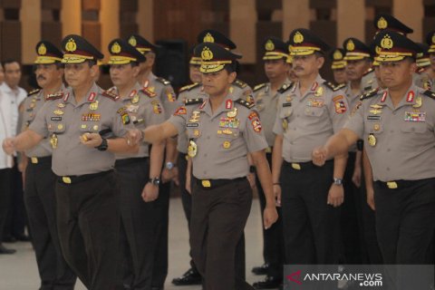 Rapor kenaikan pangkat perwira tinggi Polri
