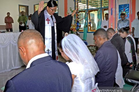 Nikah gratis saat Natal