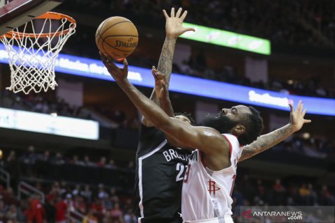 Rockets kalahkan Nets, Harden cetak 44 poin