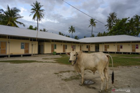 Penyintas bencana mulai tinggalkan huntara