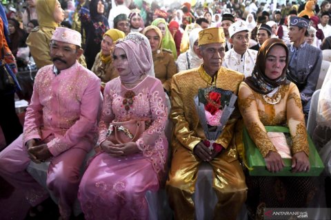 Nikah massal di malam pergantian tahun