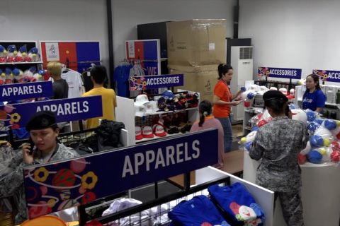 Penyelenggaraan Sea Games, toko suvenir raup Rp 275 juta