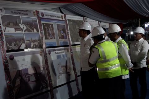 Sembilan pelabuhan di Danau Toba selesai tahun 2020