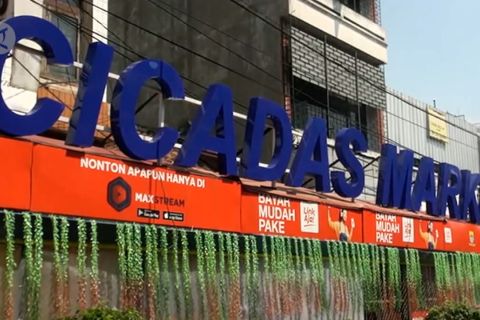 602 PKL Cicadas tempati lapak baru