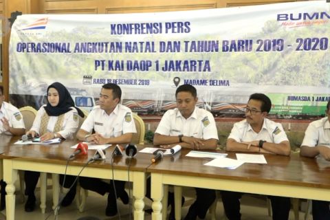 Volume penumpang kereta libur Nataru diprediksi capai 1,3 juta