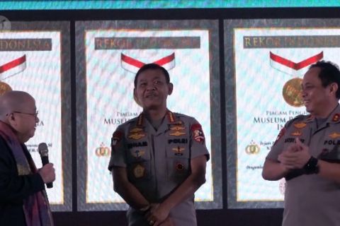 Kapolri-Kapolda Metro raih rekor MURI