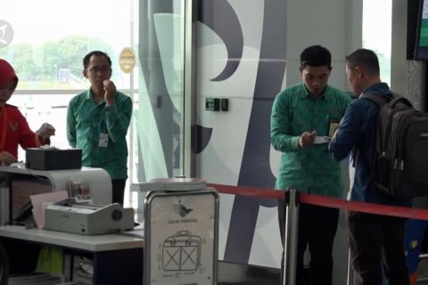 Jumlah penumpang dari Bandara Kualanamu menurun