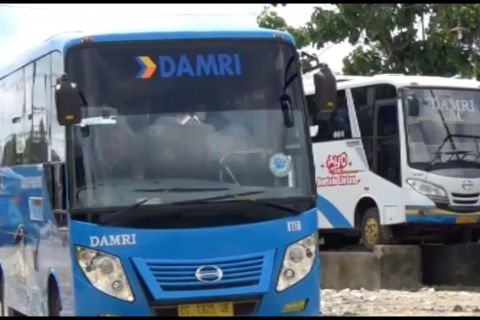 Intensifkan ramcek, Damri siapkan 25 armada bus angkutan Nataru