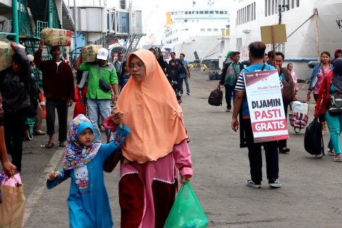 Pelindo III sediakan angkutan gratis mudik Natal