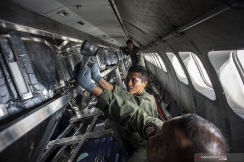 Operasi Teknologi Modifikasi Cuaca dengan CN 295