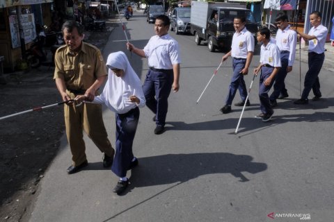 Latihan orientasi mobilitas