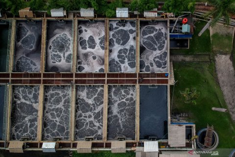 Instalasi pengolahan air limbah terpadu Cisirung